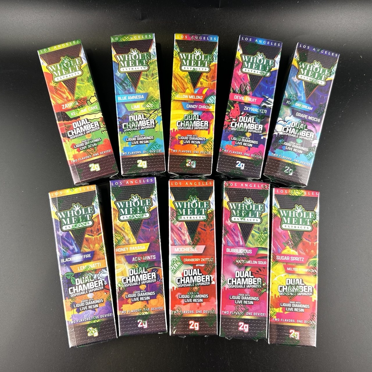 New Whole Melt Disposables Without Packaging ! ZUP#4266